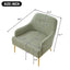 Modern Elegance Accent Chair With Curved Backrest