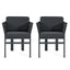 Outdoor Dining Chair, All-Weather Patio Seating For Backyard (Set of 2)