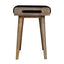 Tray Style Footstool - Black