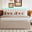 Upholstered Platform Bed With Trundle