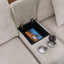 Celine - Fabric Corner Sectional Sofa With Right-Facing Chaise, Cupholders, And Charging Ports