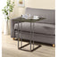 Mortimer - Snack Table With Expandable Top - Gray