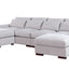 Tatman - Sectional With 2 Ottomans