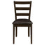 Arvin - 5 Piece Dining Set With Rectangular Table And Bench With Seats - Cappuccino