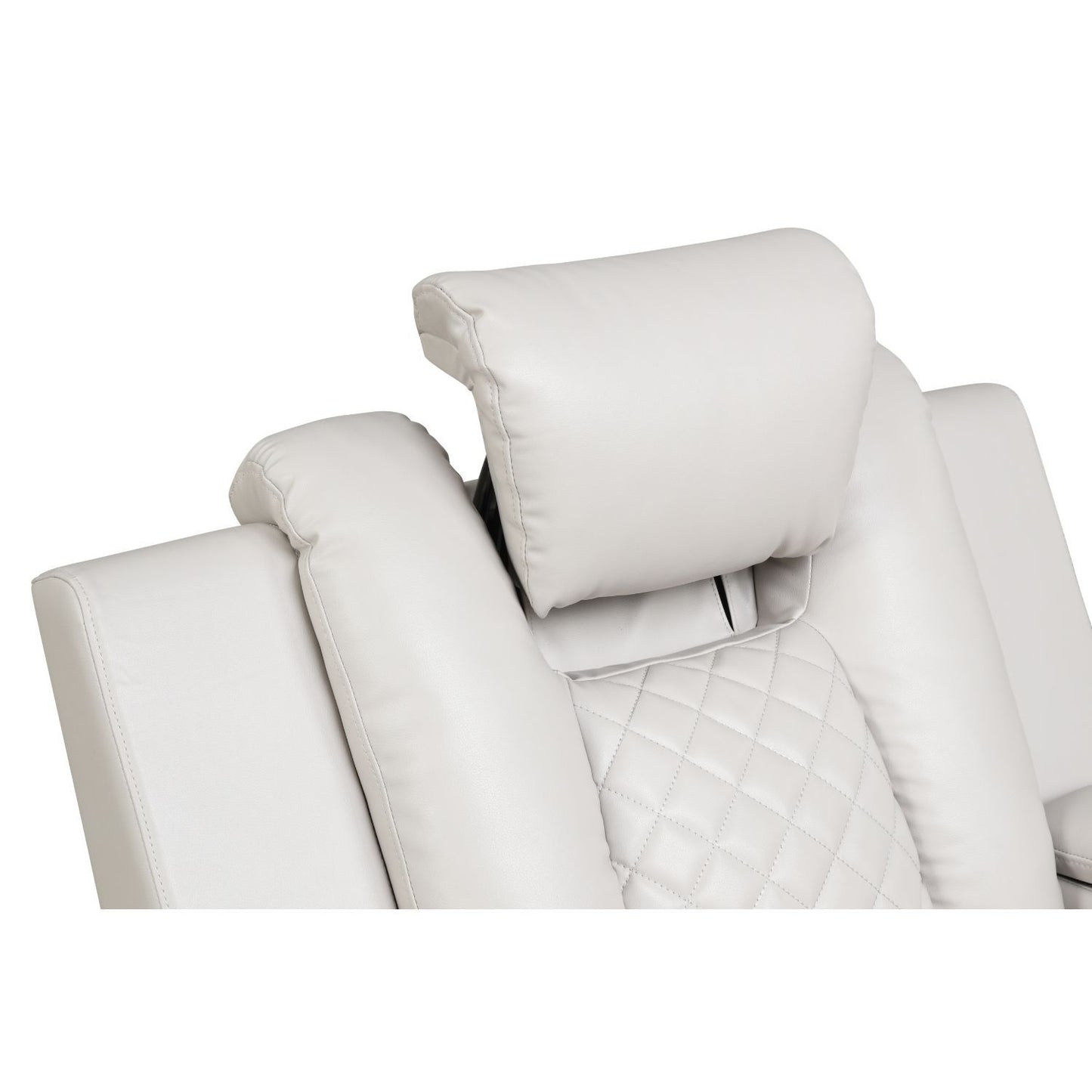 Benz - LED & Power Recliner With Adjustable Headrests And Ambient LED Lighting