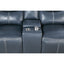 Stanwicke - Motion Reclining Loveseat With Console - Blue