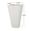 Outdoor Modern Cast Stone Planter