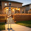 Halloween Skeleton Guitar Yard Decoration For Outdoor Porch - Ivory White