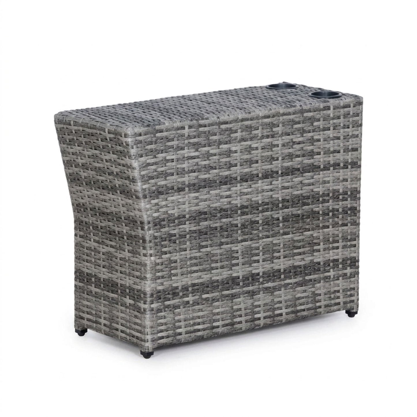 Shick Outdoor Side Table - Gray Mix
