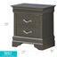 Decorative Accents Nightstand