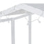 Loft House Bed With Ladder And Slide, With board And Light Strip On The Roof