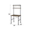 Ensata - Rustic Writing Desk - Black / Oak