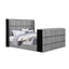 Isaiah - Bed With TV Lift-LED Speakers And Fireplace