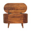 Rounded Lid Up Blanket Box