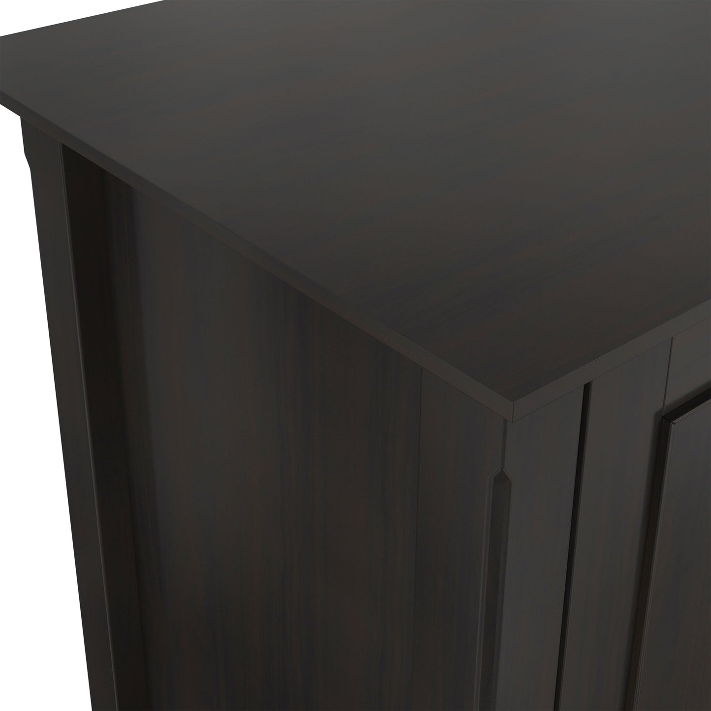 Amherst - 2 Door Storage Cabinet & Adjustable Shelving - Brown