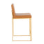 Fuji - Contemporary High Back Barstool (Set of 2)