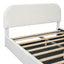 Upholstered Platform Bed With Hydraulic Storage System