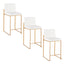 Fuji - Contemporary High Back Stylish Counter Stool