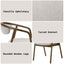 Delina - Side Chair - Gray / Walnut