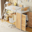 Loft Bed With L Shape Desk And Wardrobe