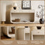 Console Table With 3 Drawers, Display Shelf