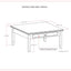 Artisan - Square Coffee Table - Russet Brown