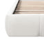 Upholstered Platform Bed Frame With Soft Boucle Headboard