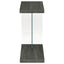 Sampson - C Shaped Side Table - Gray