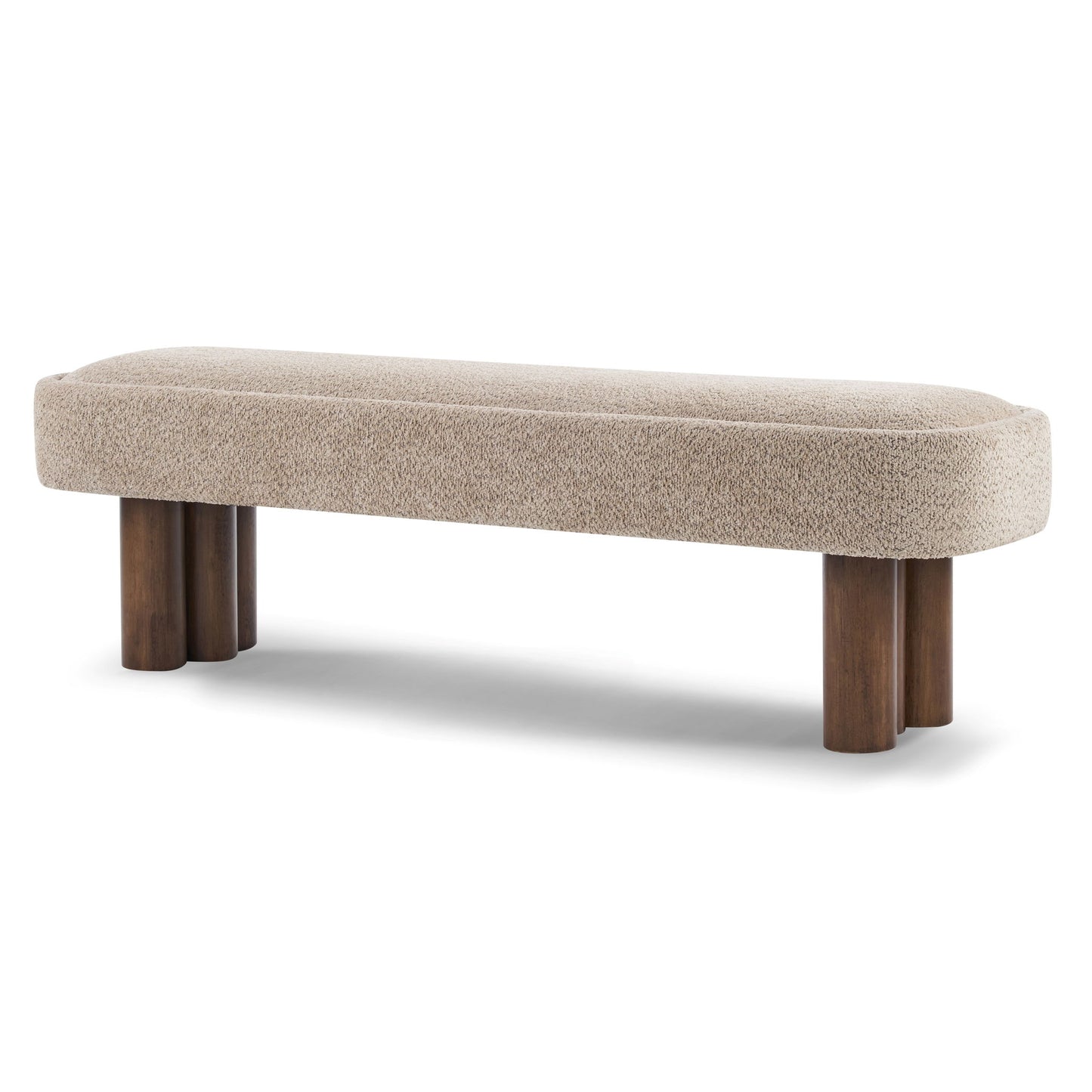 Chic Indoor Upholstered Dining Bench