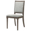 Perkins - Upholstered Dining Side Chair (Set of 2) - Dark Brown