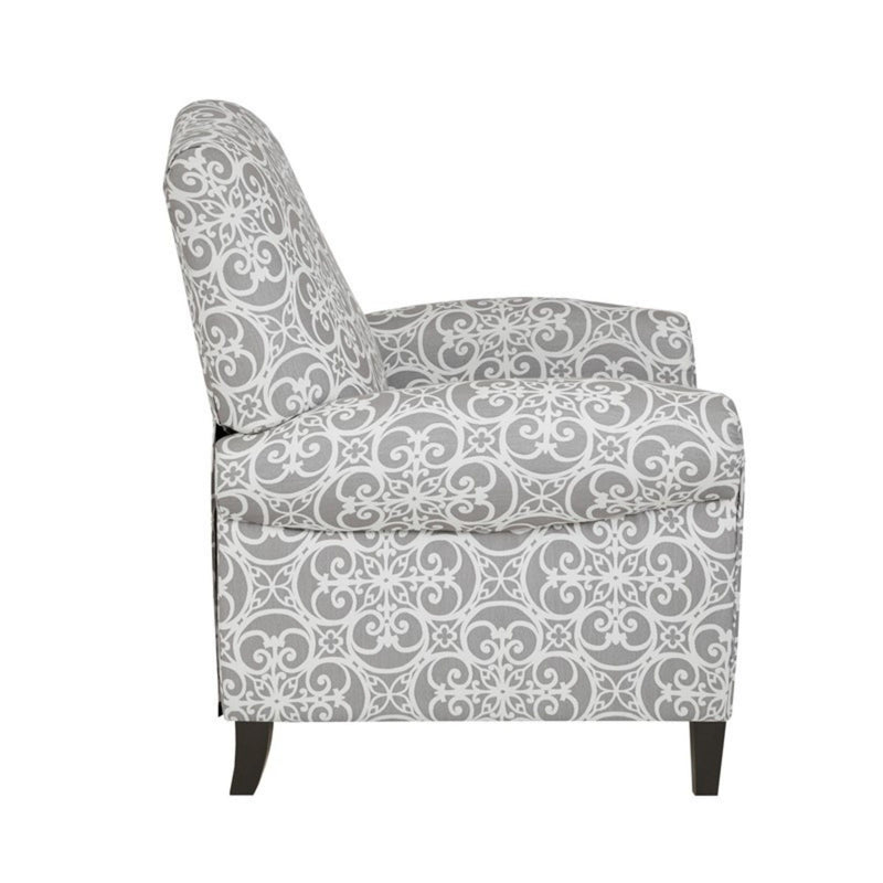 Kirby - Transitional Push Back Recliner Chair