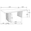 Houston - Rectangular Double Dining Table Top - Black