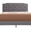 Button Tufted Bed Charming For Cozy Spaces
