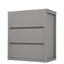 Freestanding Bathroom Vanity With Ceramic Sink, 2 Full Extension Drawers