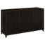 Nyler - 3 Drawer Rectangular TV Console - Cappuccino