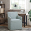 Traditional Skirted Dining Arm Chair