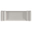 Thomas - Raised Arm Accent Bench - Ivory