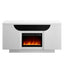 Alessia - Electric Fireplace With Multi Color LED And Flame Settings