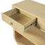 Console Table With 3 Soft Close Drawers & 2 Open Shelves