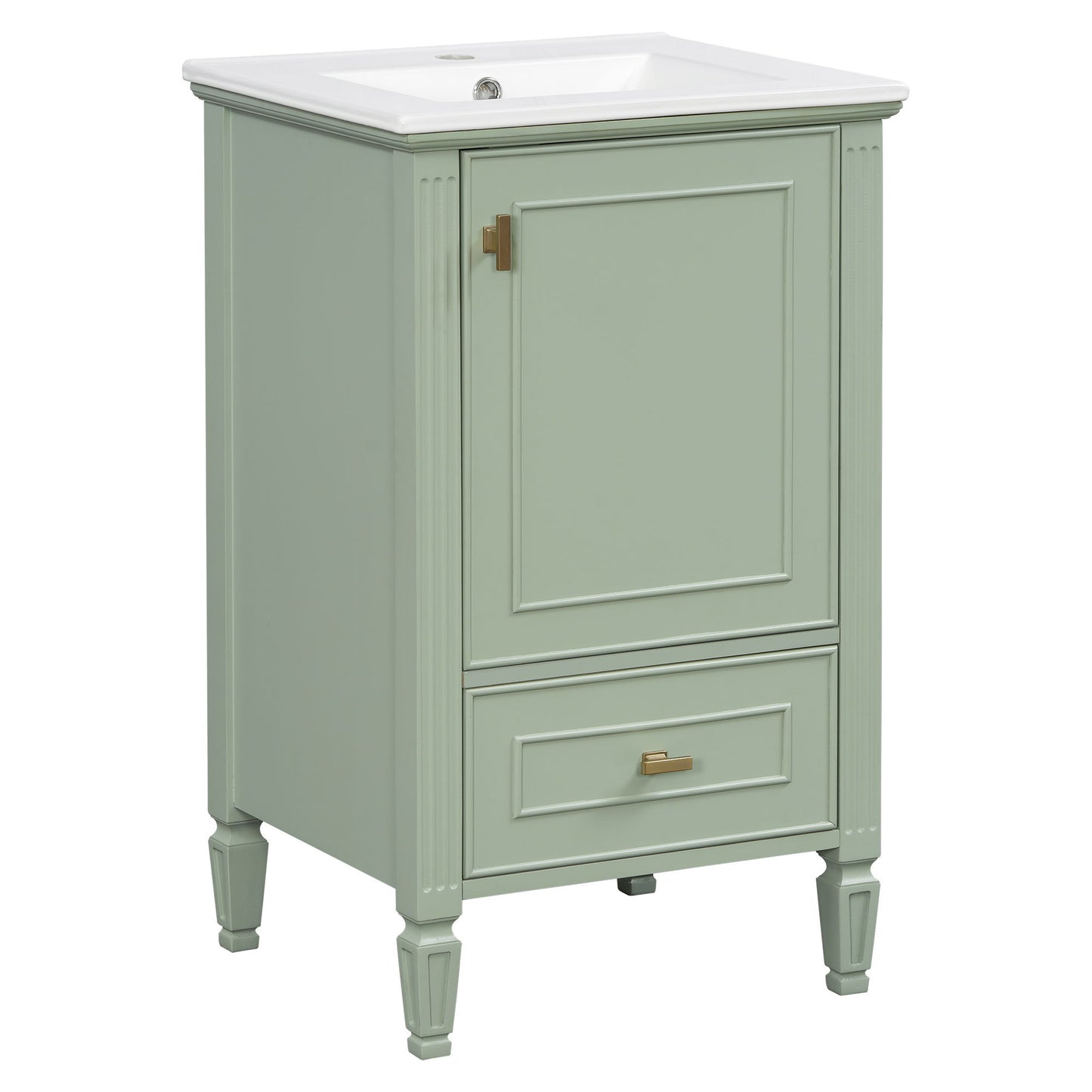 Retro Bathroom Vanity With Sink