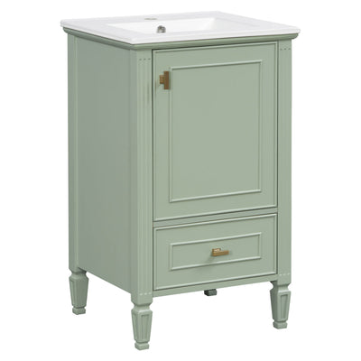Retro Bathroom Vanity With Sink