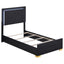 Jeremiah - LED Panel Bed With Touch Controlled Lighting