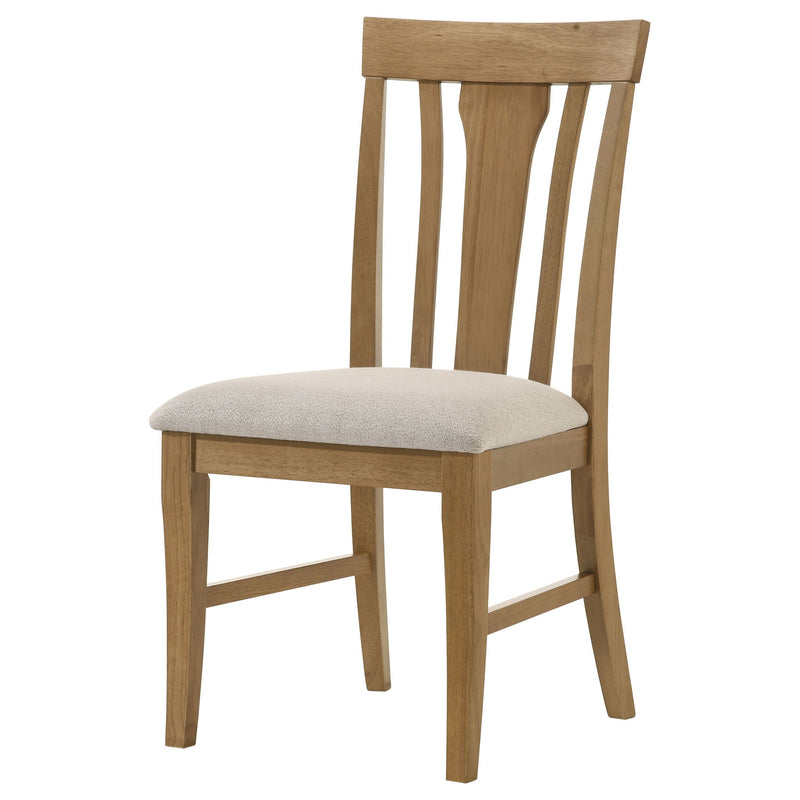 Auburn - Dining Side Chair (Set of 2) - Natural / Light Brown
