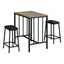 3 Pieces Dining Set, Counter Height, Rectangular, Small, Contemporary & Modern