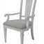 Katia - Arm Chair (Set of 2) - Light Gray / White