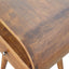 Circular Open Bedside Nightstand