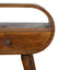 Circular Open Bedside Nightstand