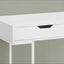 Computer Desk For Home Office, Storage Drawers, Marble Look Contemporary & Modern