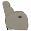 Manual Reclining Loveseat With Dual Seating Support For Living Room