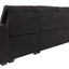 Veronica - Reversible Sleeper Sectional Sofa With Storage Chaise - Black
